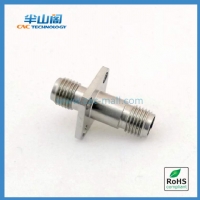 2.92mm RF Coaxial Adapter 40GHz Female to Female with Flange A29F29FF4